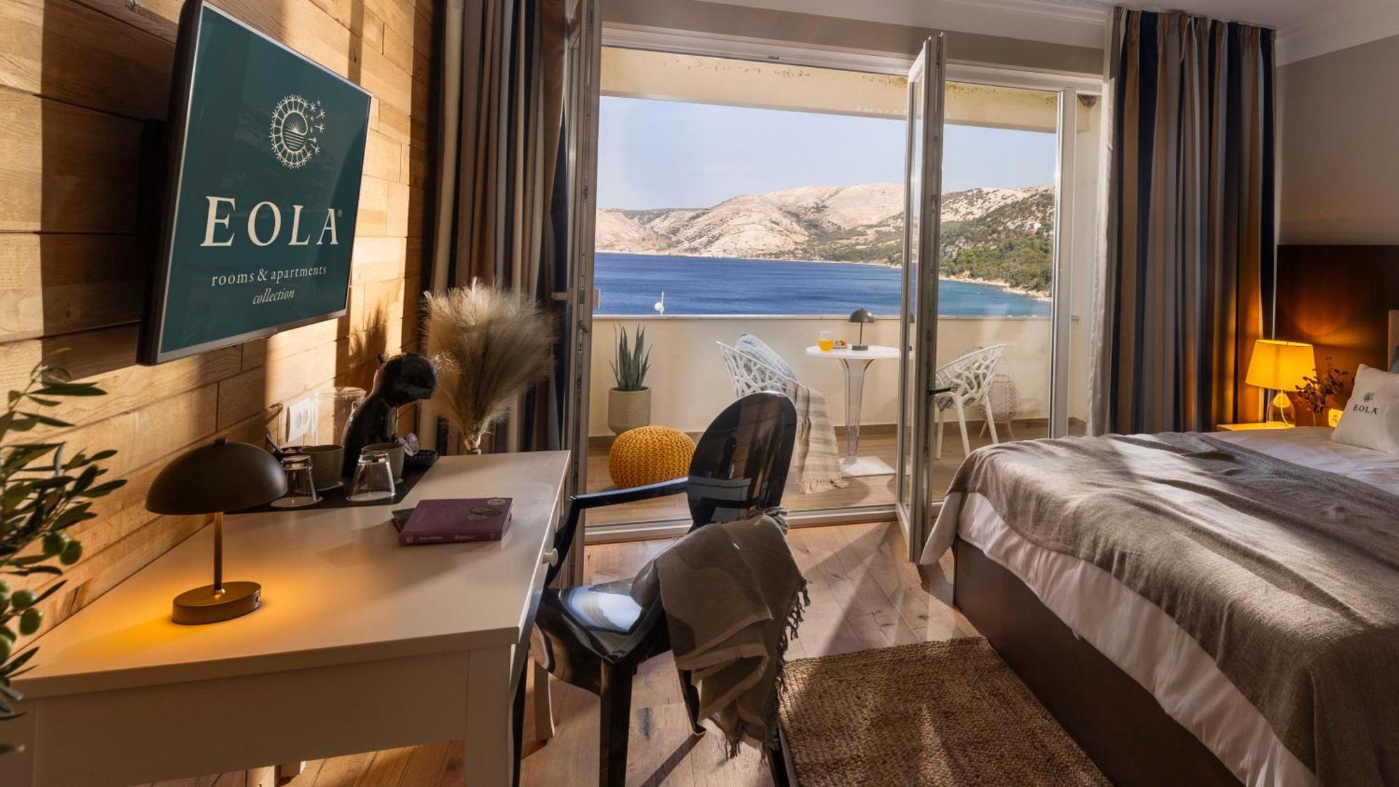 Eola Leisure Rooms Stara Baška Eksteriør bilde